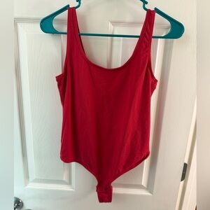 Auden Vibrant Red Bodysuit